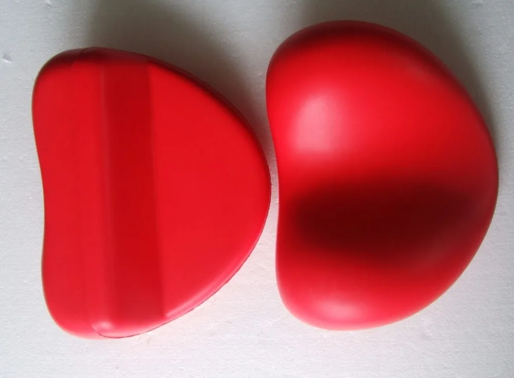 bathtub headrest heart-shape pillow + hot tub spa pillow Red color bathtub gifts