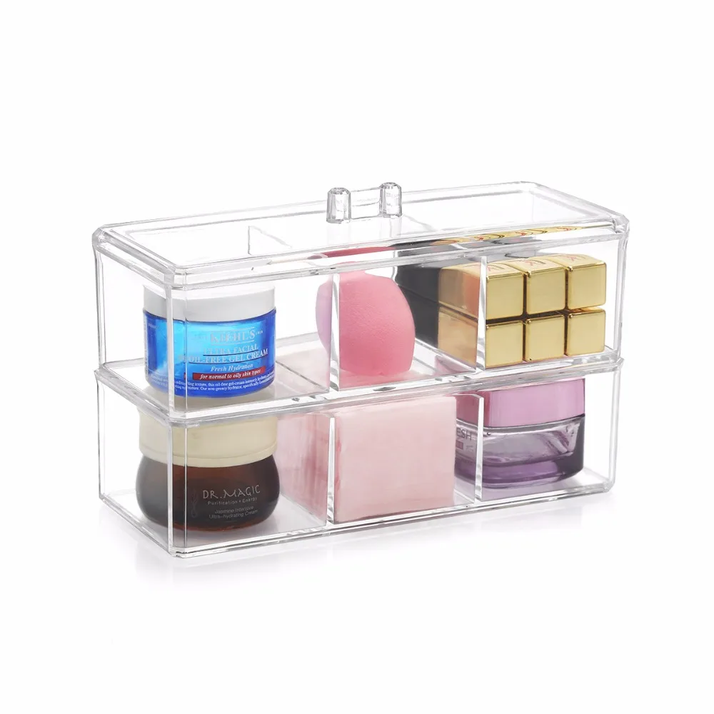 M Big Size Cosmetics Organizer Box Dust Against Acrylic Box Lipstick