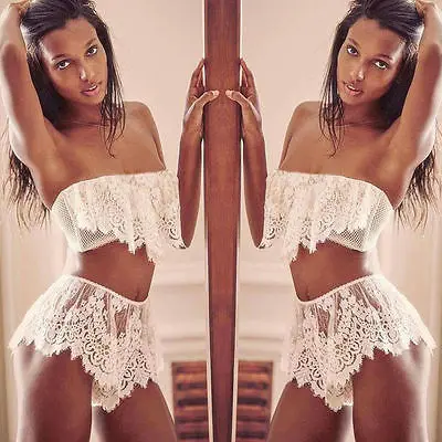 

Fashion Lingerie Lace Babydoll Women's Underwear Nightwear Sleepwear G-string Panties Cotton Print Mid-Rise Panties