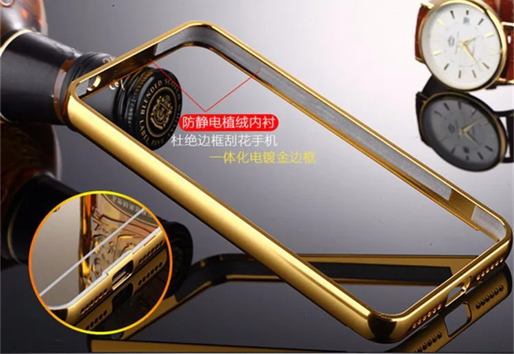 Для huawei Honor 4C Pro Чехол Алюминиевый металлический бампер рамка покрытие жесткий зеркальный чехол для Coque huawei 4C Pro Чехол TIT-L01 TIT-U02