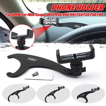 

Auto Car Bracket Steering Wheel Phone Holder For BMW For Mini Cooper Cooper S R55 R56 R60 R61 F54 F55 F56 F60 Mini Countryman