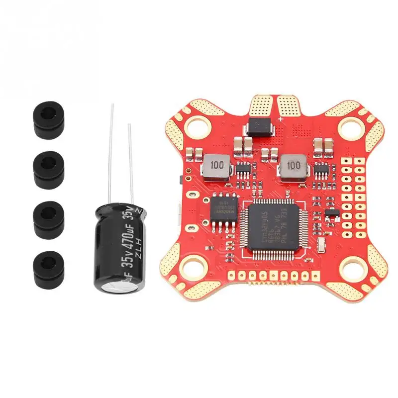 

F405 AIO Flight Controller FC Betaflight OSD Section Board 30.530.5mm for RC FPV Drone support 4*50A current RC Accessory