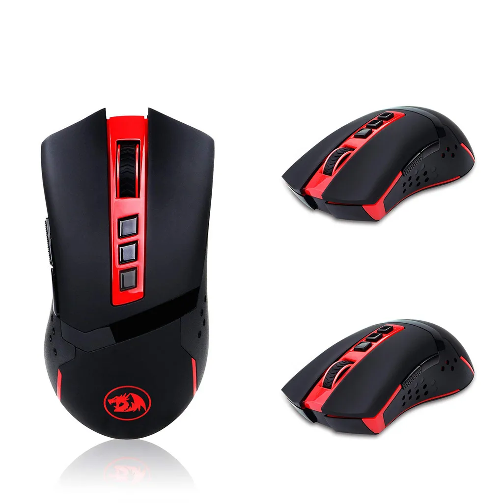 

9 Button USB Wireless Gaming Mouse4800 DPI Optical USB LED Ergonomic Charging Backlight for Desktop Mou