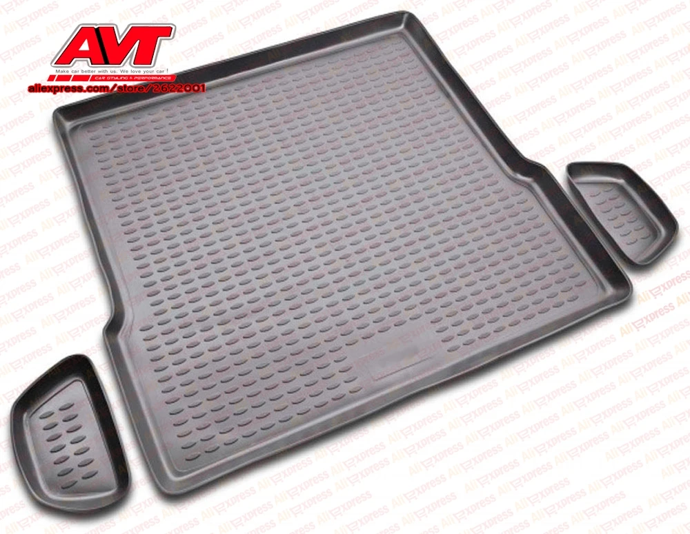 

Trunk mats for Renault Logan 2004-2009, 2010- sedan 1 pcs rubber rugs non slip rubber interior car styling accessories