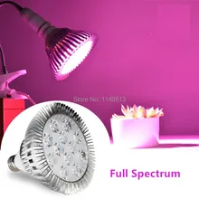 E27 Светодиодный светильник для выращивания 5 Вт 7 Вт 12 Вт 15 Вт 20 Вт полный спектр светодиодные прожекторы для роста цветочных растений теплица Гидропоника системы AC85-265v