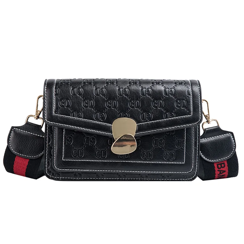 

2019 New Arrival Fashion Letter Women's Flap Straps Sequined Hotsale Women Shoulder Bags High Quality Women Crossbody Bags