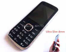 NEUE Ultra Slim Handy 2,4 ”X286 Dual-sim-karte MP3 FM Radio Kamera Günstige Handy Russische Tastatur H-mobile X286
