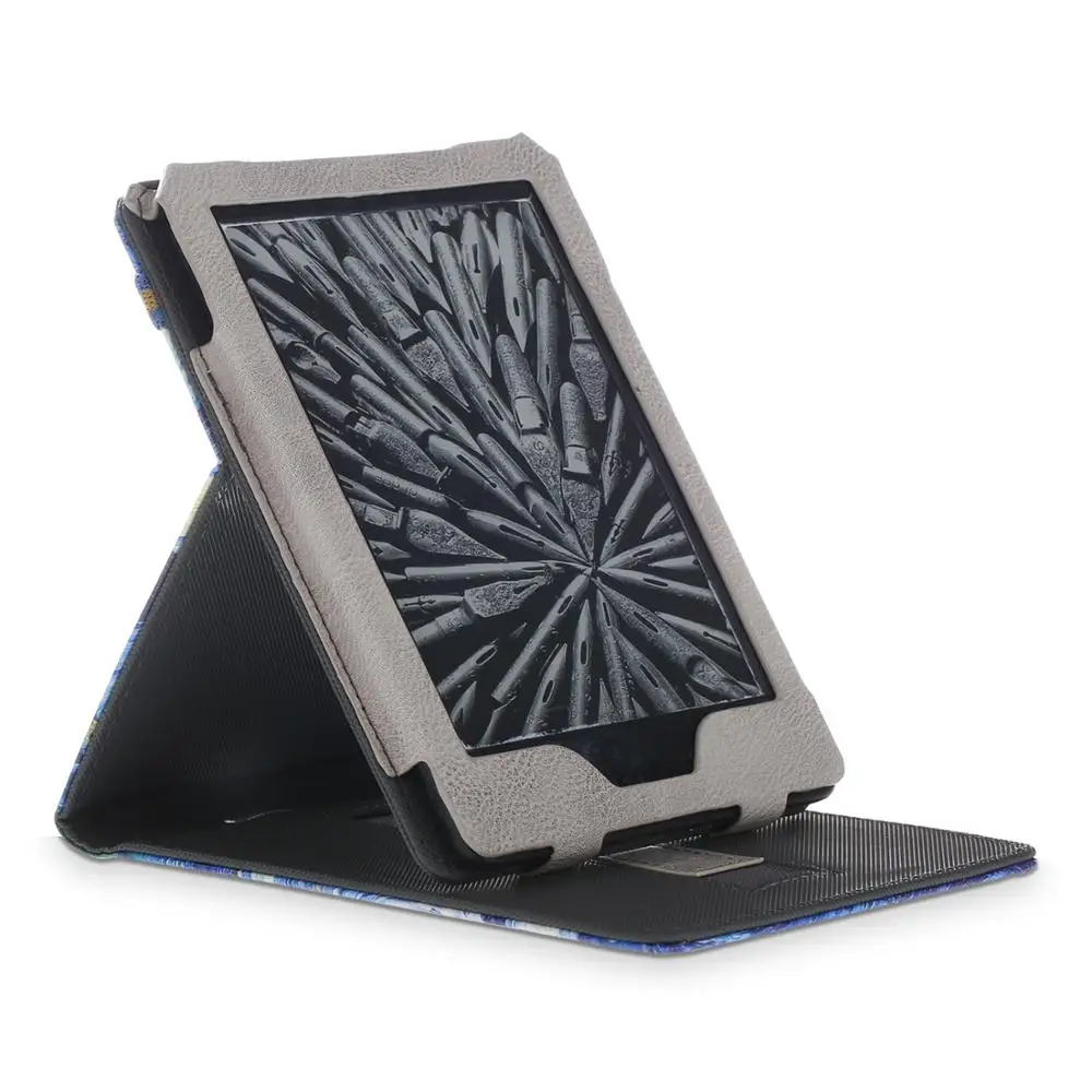 Универсальный чехол подставка для Amazon Kindle кожаный с откидной крышкой 10 поколения