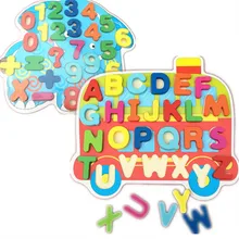 Одна деталь Жуэ Enfant digita и письмо деревянные головоломки Игрушечные лошадки головоломка для детей Juguetes educativos ребенок учится Паззлы 2 Стиль