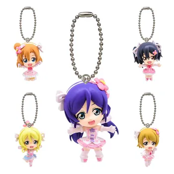

Lovelive Love Live Anime Game Kotori Maki Umi Eli Nico Gacha Kawaii Resin Capsule Toy Keychain Pendant