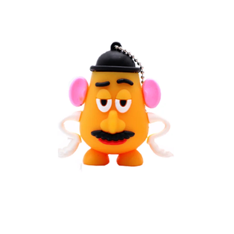 Флеш-накопитель с настоящей емкостью, usb флеш-накопитель с изображением героев мультфильма «Мистер картофель», 4 ГБ, 8 ГБ, 16 ГБ, 32 ГБ, 64 ГБ, серия игрушек, карта памяти, флешка - Цвет: Mr
