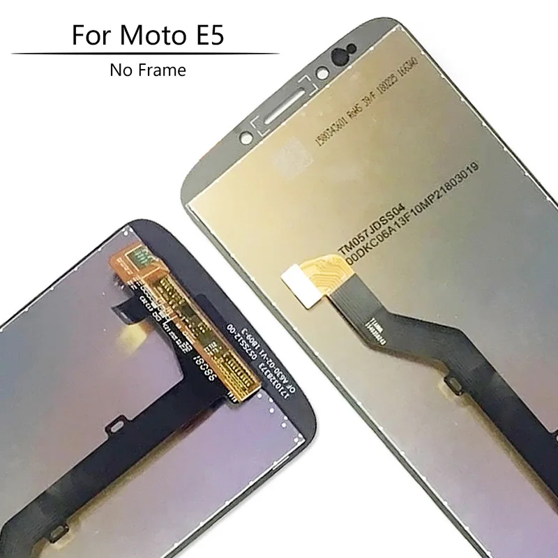 5," качественный ЖК-дисплей для Motorola Moto E5 lcd дисплей кодирующий преобразователь сенсорного экрана в сборе для Moto E5 XT1944-2 XT1944-4 lcd