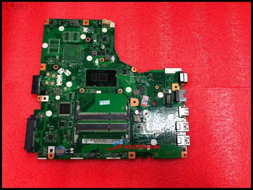 Original NBG4911001 FOR font b ACER b font ASPIRE E5 474G LAPTOP MOTHERBOARD WITH I3 6100U