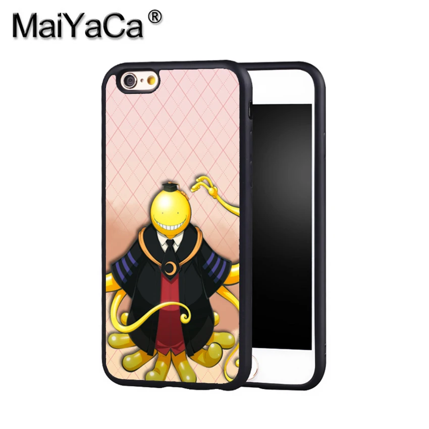 MaiYaCa Koro sensei ansatsu kyoshitsu 13 Phone Case Cover For Iphone X 8 6 6S Plus 7 5 5S 5C 4S SE Print Soft Rubber |