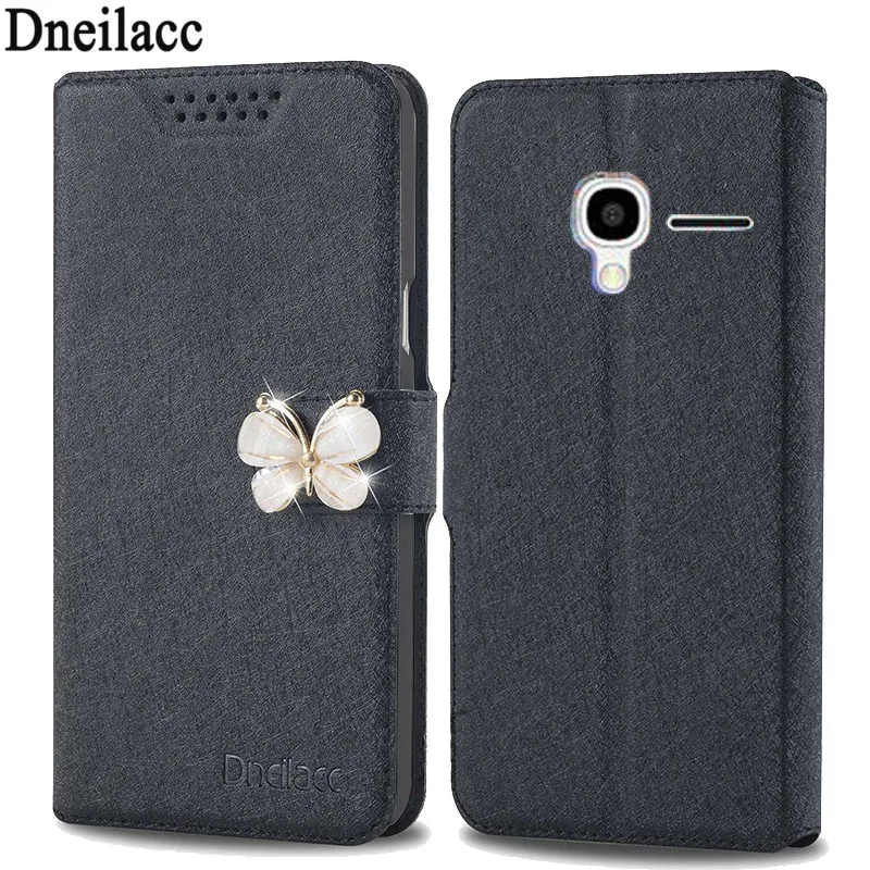 Роскошные Флип кожаный чехол для Alcatel One Touch Pixi 3 4 5 дюймов 4027X 4027D 4028A 4028E 5017D