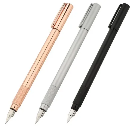 Прямая Высокое качество Студенческая Мода Средний 0,38 мм перо перьевая ручка лучший подарок, чтобы дать друзьям школьные канцелярские принадлежности
