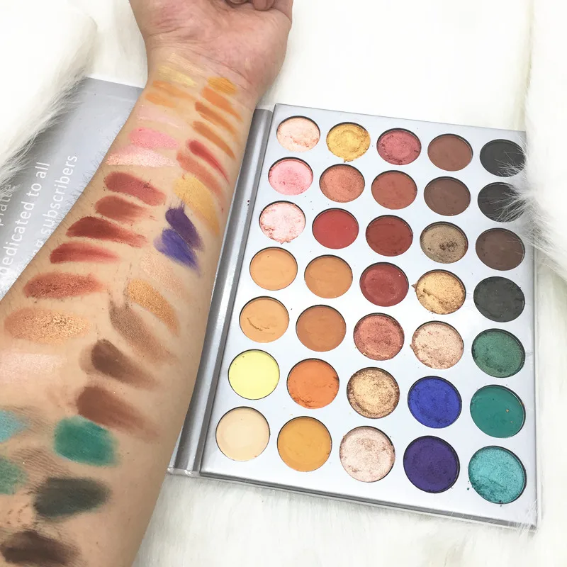 

Kilied Kit 2017 New Cosmetics Face Makeup Jacly Hill Eyeshadow Palette 35 Color Shades IN HAND same style