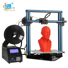 Дешевые 3D-принтеры creality 3D CR-10 мини большой принт Размеры 300*220*300 мм 3D-принтеры DIY Kit с подогревом + Стекло пластины + бесплатная нитей