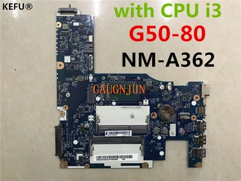 

KEFU Free Shipping For Lenovo G50-80 Laptop Motherboard ACLU3/ACLU4 NM-A362 with CPU i3 100%bTested
