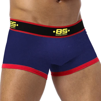 

85 Brand 50PC/LOT Wholesale Comfortable Underwear Men Boxers Sexy Shorts Breathable Cotton Male Panties Men Boxers Quick Dry