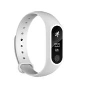 M2 плюс смарт-браслет 0.42 ‘OLED фитнес-трекер SmartBand IP67 Водонепроницаемый монитор сердечного ритма для Android IOS pk M2