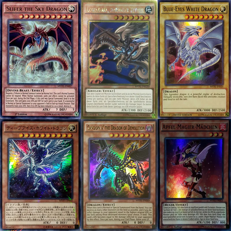 

YU GI OH MVP1-EN057 UR Sky Dragon 7R3 P3A Collection Card Boys Girls Toys Gifts