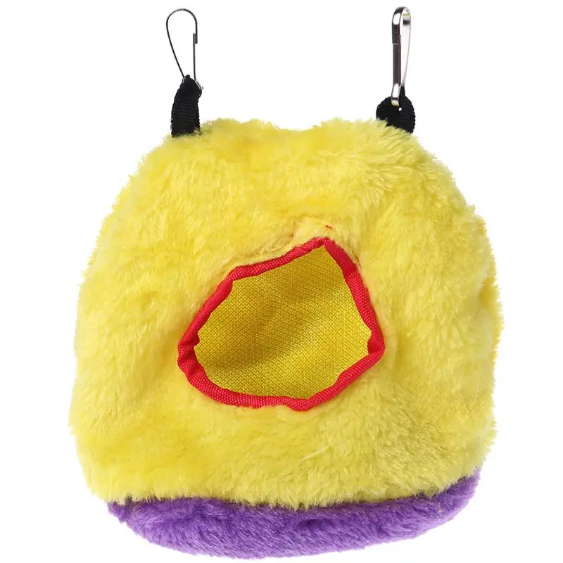 

Plush Parrot Bird Nest Warm Winter Hammock Pet Bird Hanging Bed Cage