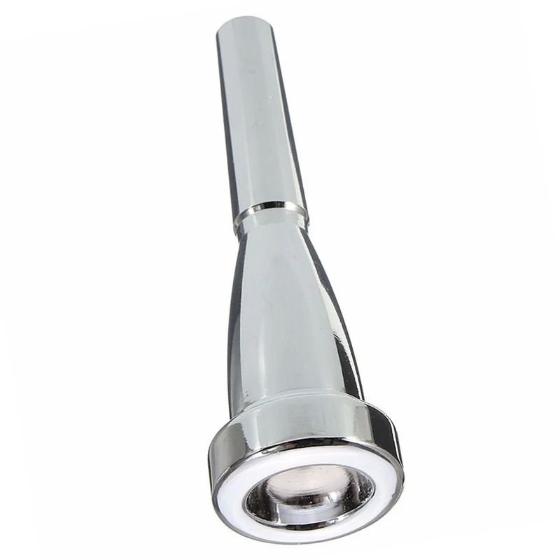 Загубник для трубы подходит 3C размера Yamaha Voorbach серебристый|trumpet mouthpiece|mouthpiece for