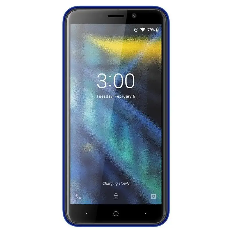 Doogee X50 Android 8,1 смартфон Mtk6580m четырехъядерный 1 ГБ ОЗУ 8 Гб ПЗУ две камеры 5,0 дюйма 2000 мАч две sim-карты Wcdma мобильный телефон - Цвет: Blue