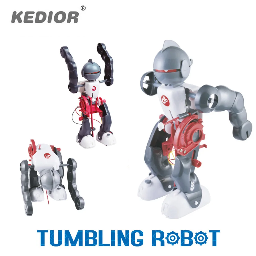 

Tumbling Robot 3-Mode Assembly Toy Kit DIY Electric Robotics Creative Educational Toy For Children Kids Gift