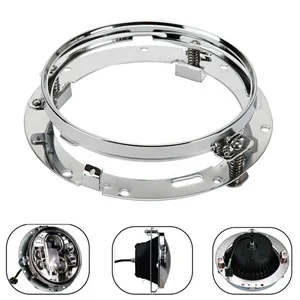 7 inch 40W LED Headlight Daymaker + 2pcs 4.5 inch LED Fog Light DRL Headlamp Black Set Kits For Harley Davidson Motocyclec_