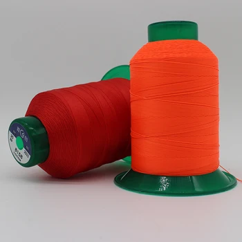 

2pcs 250D/3 High Strength Dia.0.28mm 100% Polyester Sewing Thread 1000M/spool For Leather Sofa Jeans Canvas With Good Toughness