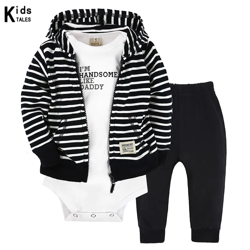 

2019 autumn style boy clothes sets cotton long sleeve infant 3 pcs. Costume boys clothes for newborn toddlers outfits RT-265