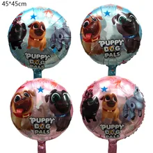 1 шт. надувные воздушные шары из фольги для щенков и собак, украшения для дня рождения, игрушки для детей