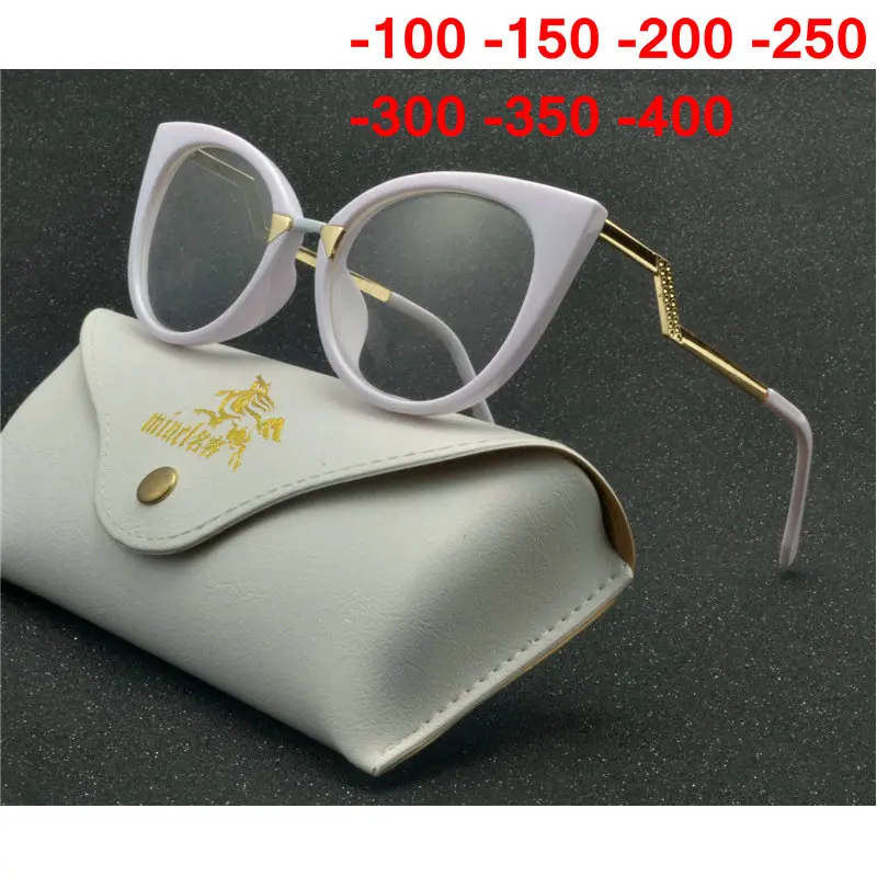 

New fashion women's men's finished cat myopia glasses trend trend formula student optical glasses frame with box NX
