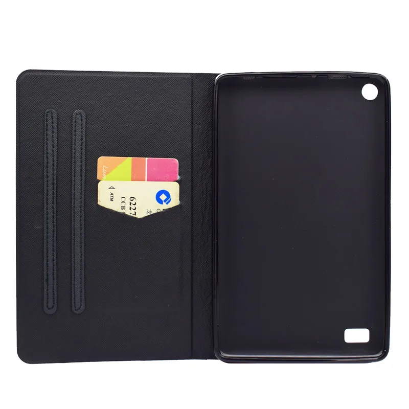 Wekays For Amazon Fire 7 2015 Ultrathin Cartoon Unicorn Leather Case For Amazon Kindle Fire 7 Fire7 2015 7.0