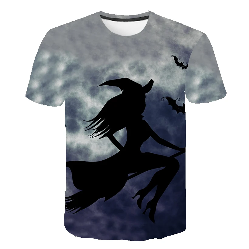 Skull Tshirt Men Halloween Witch T-shirt Punk Rock Clothes Anime 3d T Shirt Prints Blood Hip Hop Mens Clothing Summer Tops Skull Tshirt Men Halloween Witch T-shirt Punk Rock Clothes Anime 3d T Shirt Prints Blood Hip Hop Mens Clothing Summer Tops