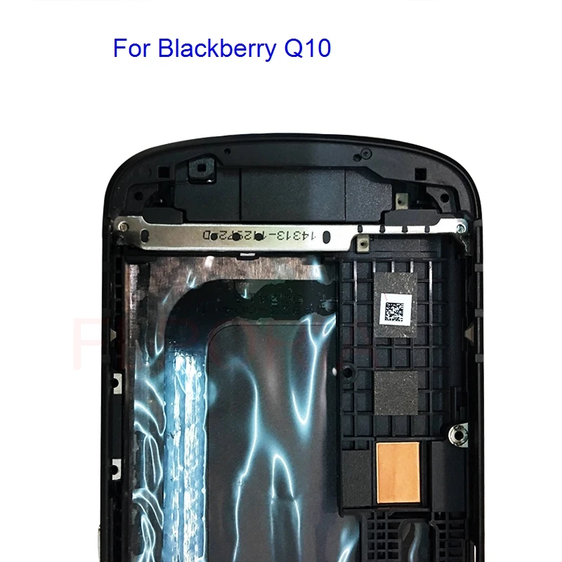 BB0019 For Blackberry Q10  Back Battery Cover Door Housing Case With Front Bezel Frame Original Replacement Parts (2)