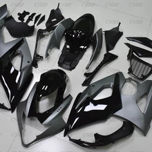 GSXR1000 2005-2006 K5 Abs обтекатель GSXR 1000 2006 комплект обтекателей для Suzuki GSXR1000 05 черные и серые обтекатели