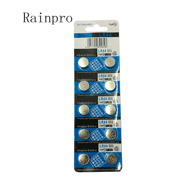 10-50pcs 1.55V AG13 Coin Cell Battery RW82 SR1154 SP76 LR44 357 357A S76E  G13 Alkaline Button For Watch Electronic Remote - AliExpress