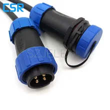 SP2110, Waterproof connector 4 pin, Industrial Equipment Power Connector,optical fiber connector, Outdoor connector IP68