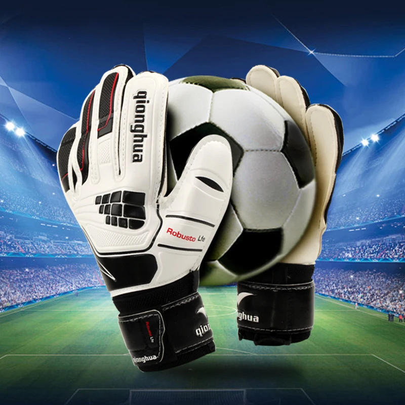 Latex Football Goalie Gloves Soccer Goalkeeper Goaltender Glove Soft