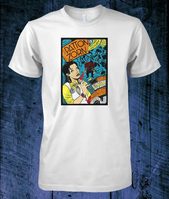 Футболка John ZORN Mike PATTON Faith No More Mr Bungle jazz Knitting Factory 100% хлопок новые брендовые футболки