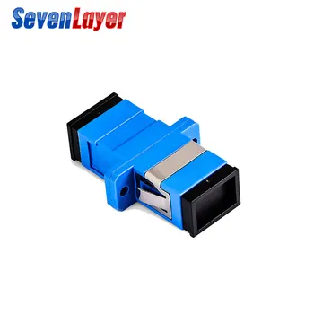 

SC-SC flange Fiber Coupler APC Fiber Optic Adapter UPC Optical Simplex Mode SC-SC Fiber Flange PC Connector ftth