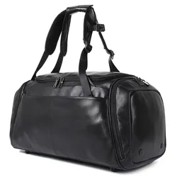 J.M.D Large Duffle Bag Men Weekend Genuine Leather Business Bag Men's Travel Bag Popular Design Bagpack X-6010A J.M.D Large Duffle Bag Men Weekend Genuine Leather Business Bag Men's Travel Bag Popular Design Bagpack X-6010A