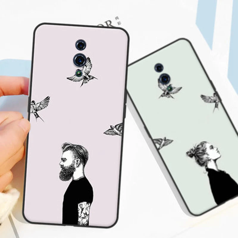 Чехол для OPPO Reno задняя крышка HD рисунок Леон убийца мультфильм мягкий