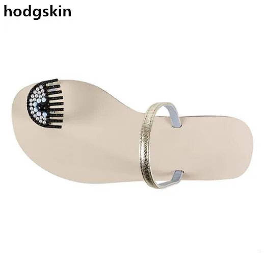 

Summer Big Eyelash Slippers Women Fashion Flip Flops Slip On Rome Sandals Eye Casual Flats Shoes Woman Runway Flats Sandals
