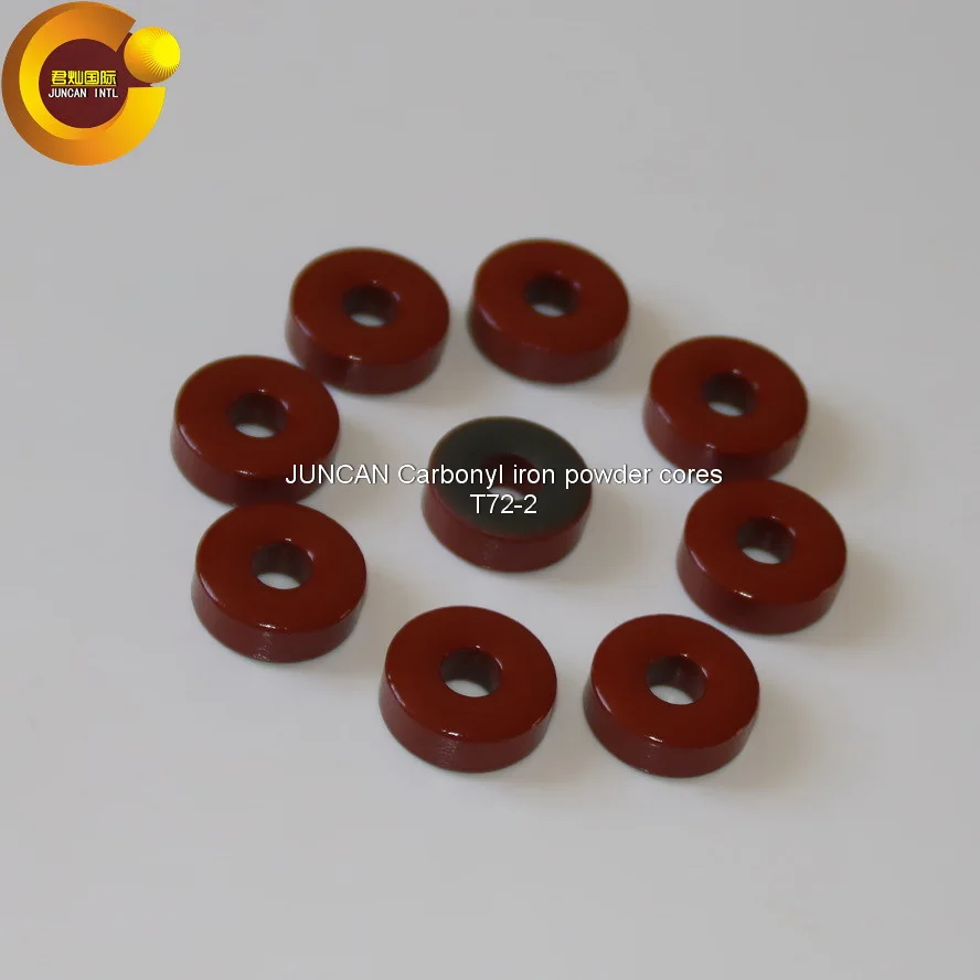 

T72-2 High frequency radio frequency (rf) iron powder core magnetic core