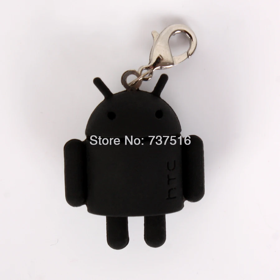 Прекрасный Android мини черные фигурки роботов игрушка кукла талисман