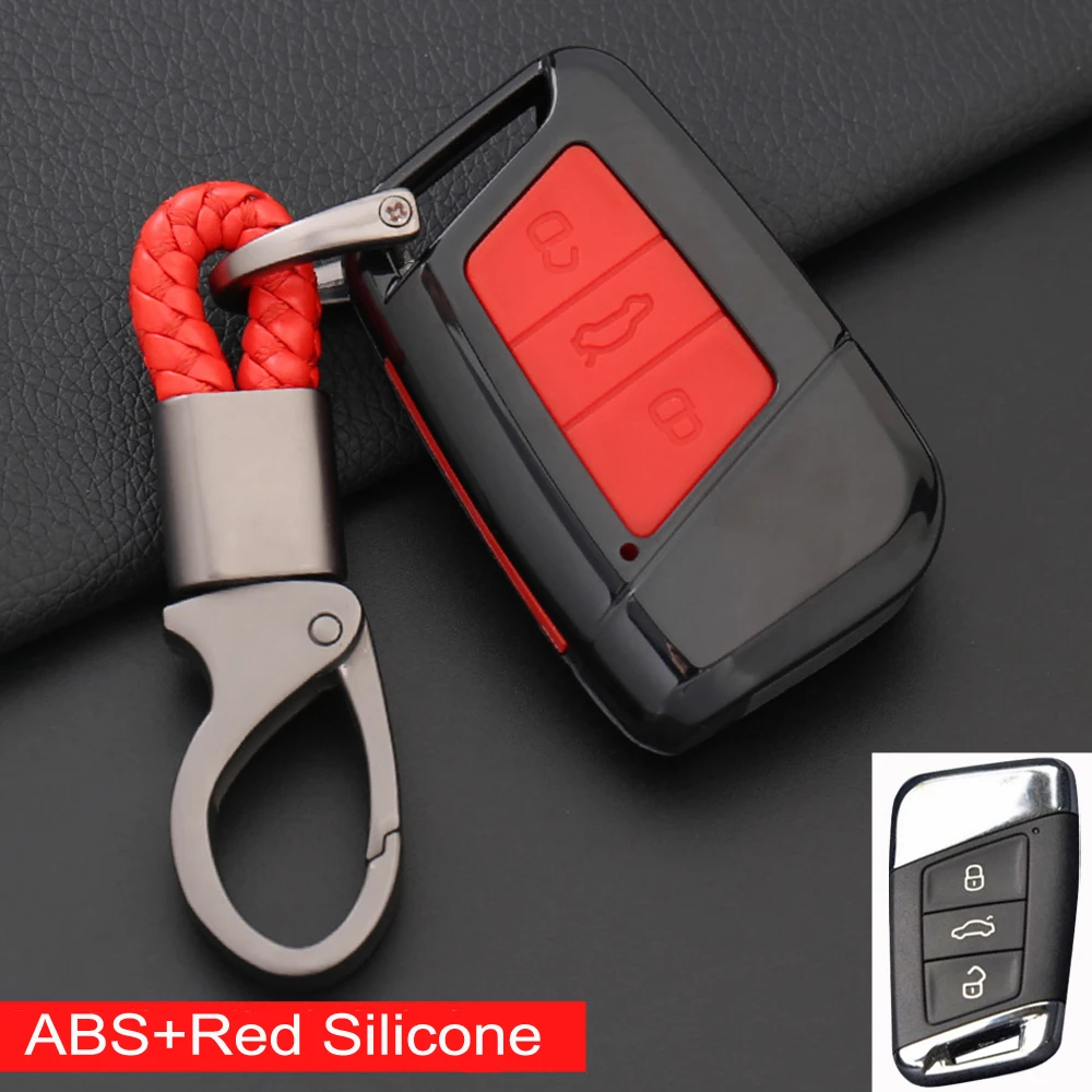 

Super quality carbon fiber car key smart case For VW Volkswagen New CC (2019) New Passat (2019) B8 Variant(2016~2018) 3button